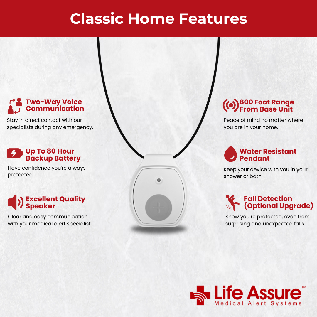 Life Assure Classic Home Medical Alert Device 4